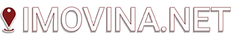 Logotip sa crvenim markerom s leve strane i natpisom "IMOVINA.NET" u belom na crnoj pozadini.