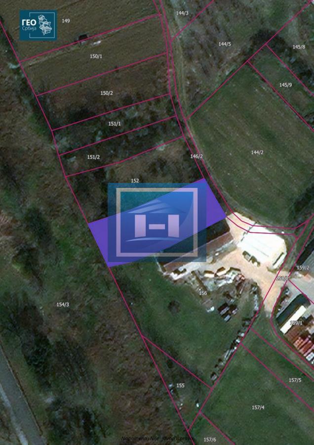 Prodaje se plac kod Gramata