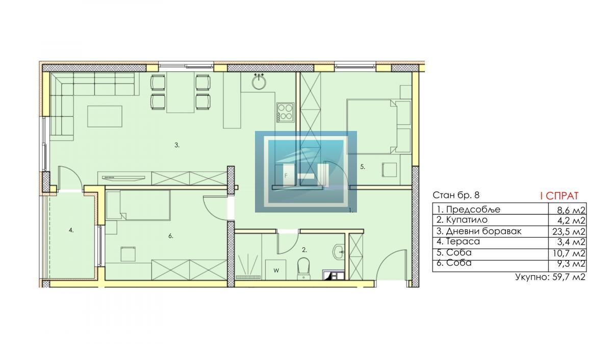 NOVI STANOVI – MODERNA GRADNJA, MIRNA LOKACIJA, POUZDAN INVESTITOR