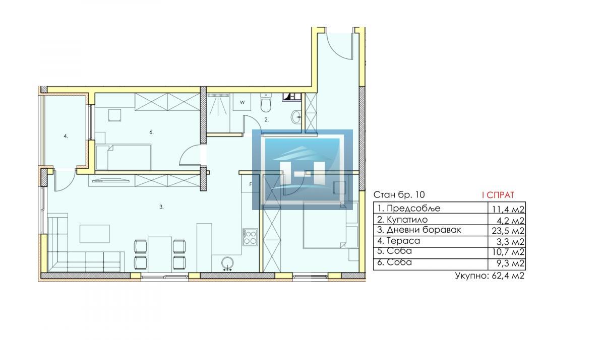 NOVI STANOVI – MODERNA GRADNJA, MIRNA LOKACIJA, POUZDAN INVESTITOR