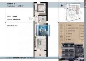 PRAVA PRILIKA – JEDNOSOBAN STAN U VRNJAČKOJ BANJI, IDEALAN ZA STANOVANJE I PASIVAN PRIHOD