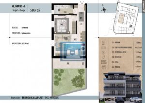 JEDNOSOBAN STAN U VRNJAČKOJ BANJI, IDEALAN ZA ŽIVOT I INVESTICIJU