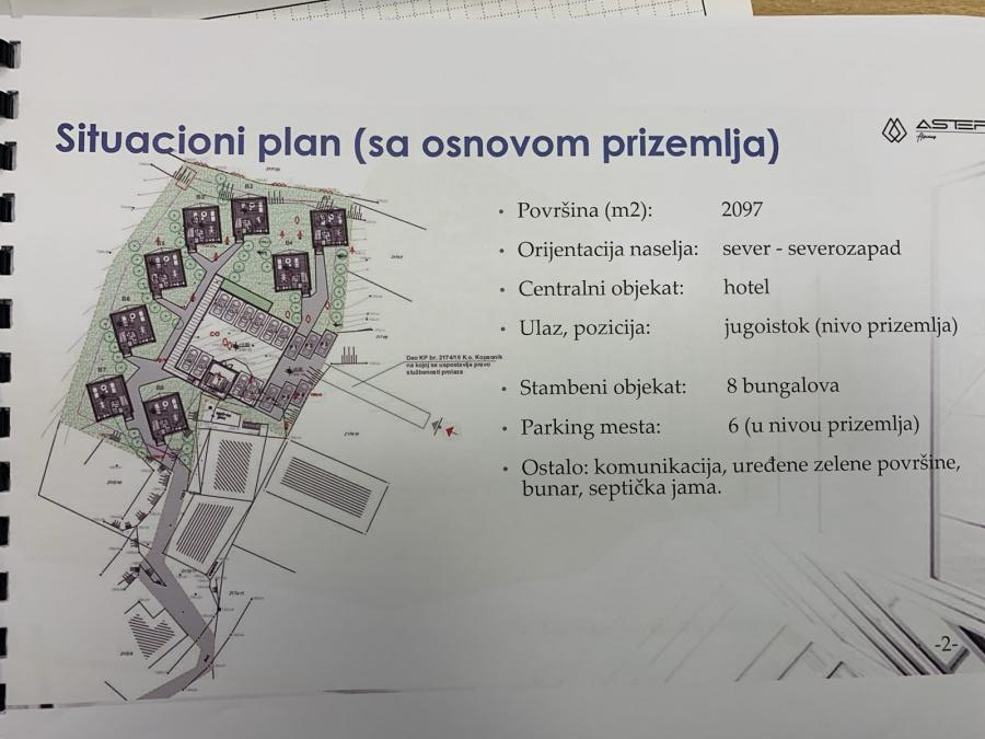 Plac za gradnju na Kopaoniku