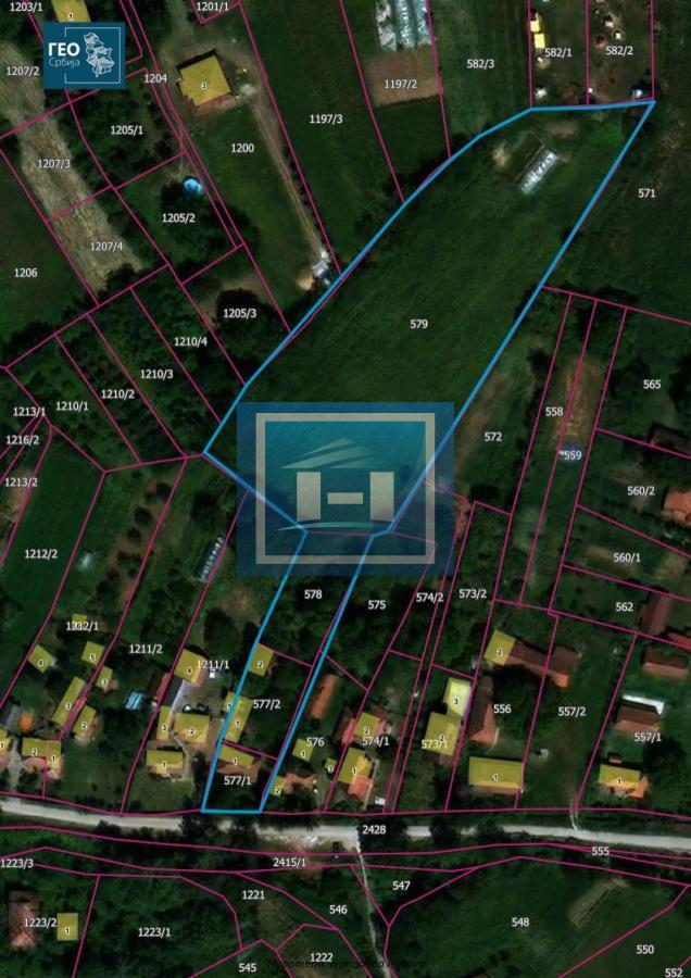 Seosko imanje 91,63 ara – veliki plac i kuća
