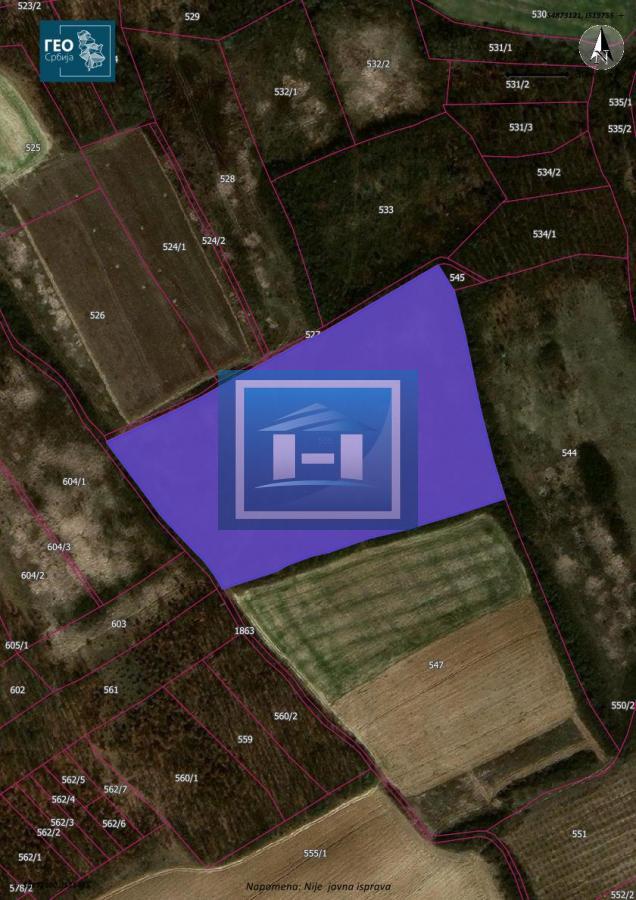 Obradivo zemljište za 7000 Evra